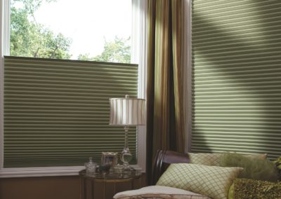 Duette Pleated Blinds for Bedroom