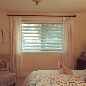custom drapes and curtains for a window