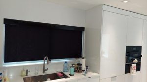 roller shades for kitchen and bath